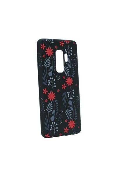 bestcase Силиконов калъф, съвместим със Samsung Galaxy S9, с флорален дизайн,...