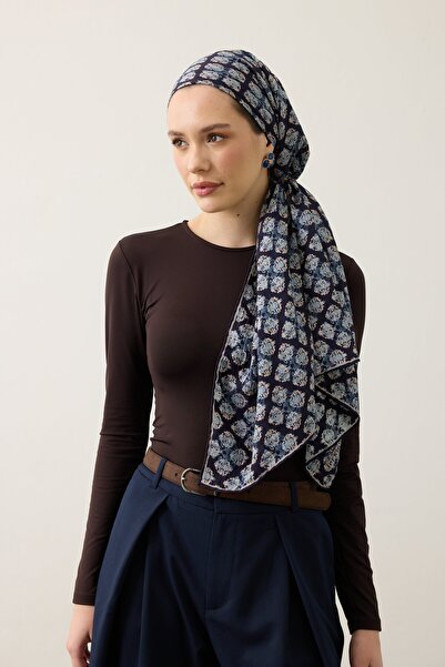 İpekhan Σερέν Κασκόλ 4101 Νυχτερινό Μπλε