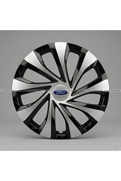 luvak FORD Courier Uyumlu JantKapağı - 15 İnç - 1 Takım (4 adet) - Çelik görü...