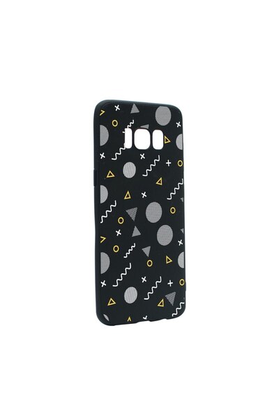 bestcase Θήκη σιλικόνης συμβατή με Samsung Galaxy S8, Αφηρημένο σχέδιο, ανθεκ...