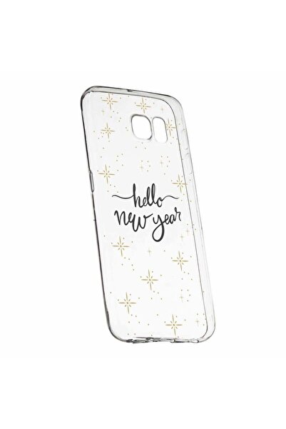 bestcase Θήκη για Samsung Galaxy S7, Σιλικόνης, Λεπτή, Hello New Year, 173