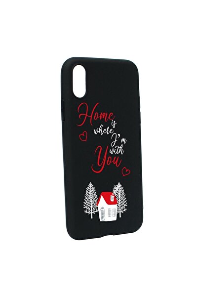 bestcase Θήκη σιλικόνης συμβατή με Apple iPhone XR, Το σπίτι είναι εκεί που, ...