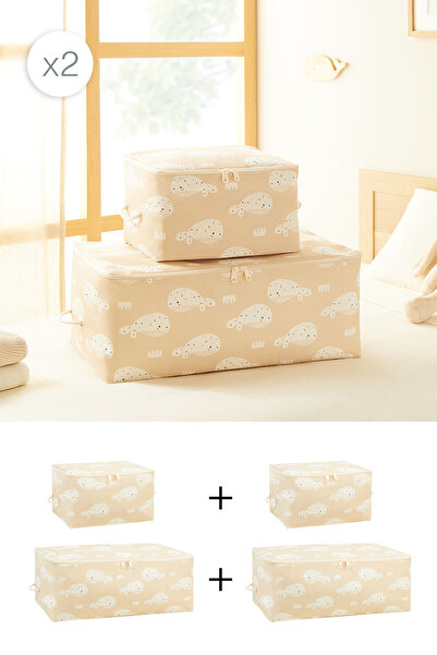 Ocean Home Textile Σετ 4 τεμαχίων χαριτωμένη κουβέρτα πικέ για παιδικό δωμάτι...