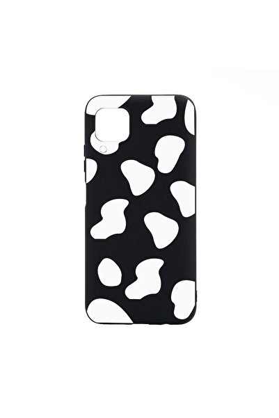 bestcase Θήκη σιλικόνης, Συμβατή με Samsung Galaxy M53, Μαύρη Αγελάδα, ανθεκτ...