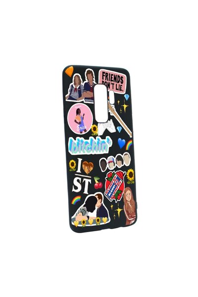bestcase Силиконов калъф, съвместим със Samsung Galaxy S9, Приятели не ключат...