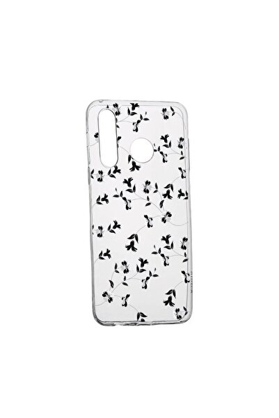 bestcase Θήκη για Samsung Galaxy A21, Μαύρο Λουλούδι, ανθεκτική στη φθορά, αν...