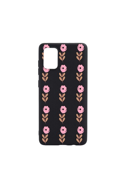 bestcase Silicone Flowers case, compatible with Samsung Galaxy S21 FE, wear-r...