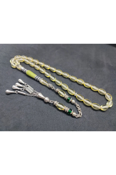 İskeçe Tesbih Σεβκέτ Αλκάν Αστραφτερό Έργο Τέχνης: Ασημένιο Κεντημένο Γερμανι...