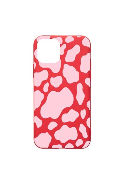 bestcase Θήκη σιλικόνης συμβατή με Apple iPhone 11 Pro, Ροζ Αγελάδα, ανθεκτικ...