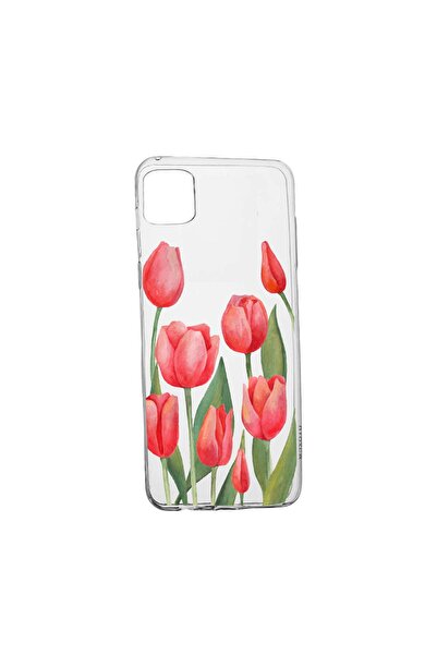 bestcase Θήκη Σιλικόνης, Συμβατή με Samsung Galaxy M22, Κόκκινες Τουλίπες, Αν...