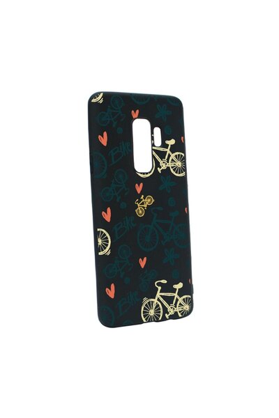 bestcase Husa Silicon Compatibila Cu Samsung Galaxy S9, Bike Love, rezistenta...