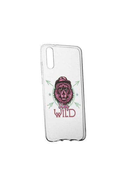 bestcase Θήκη σιλικόνης συμβατή με Samsung Galaxy A13, Stay Wild, ανθεκτική σ...