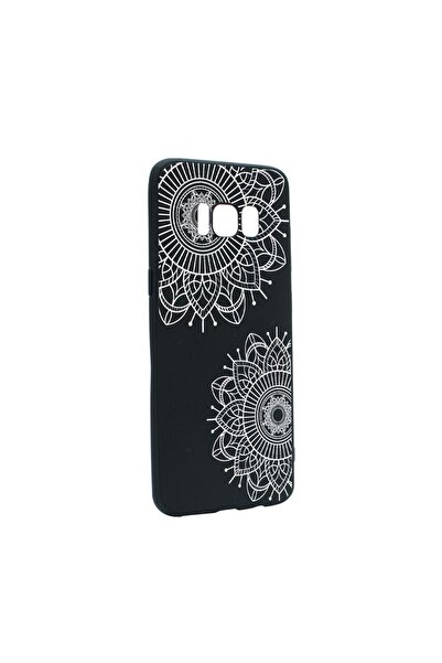 bestcase Θήκη σιλικόνης συμβατή με Samsung Galaxy S8, με απλά σχέδια λουλουδι...