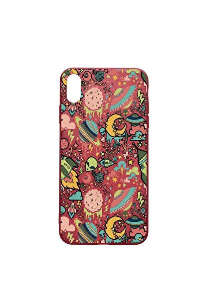 bestcase Θήκη σιλικόνης, Συμβατή με Apple iPhone XR, Σχέδιο Σύμπαν, Πλανήτες,...