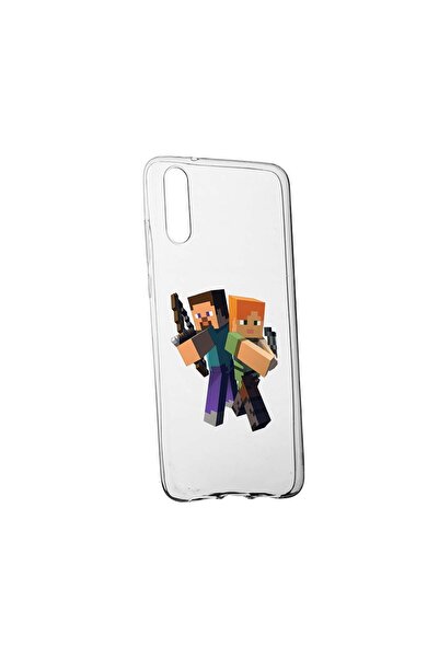 bestcase Husa Silicon Minecraft, Compatibila Cu Samsung Galaxy A13, rezistent...