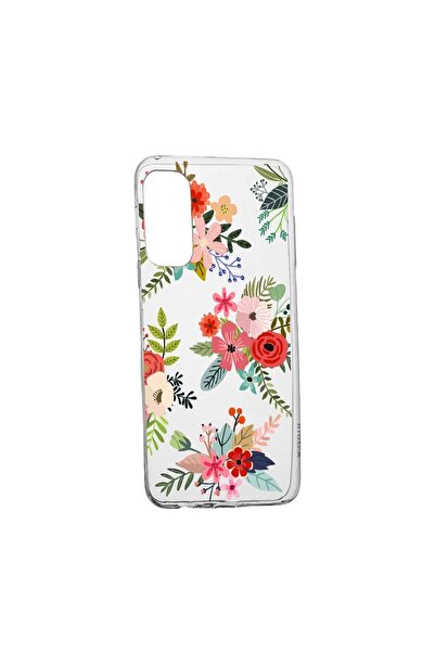 bestcase Θήκη Σιλικόνης με Λουλούδια, Συμβατή με Samsung Galaxy A32 5G, ανθεκ...