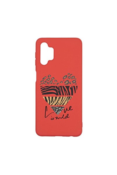 bestcase Θήκη σιλικόνης, Συμβατή με Samsung Galaxy A32 5G, Love Is Wild, ανθε...