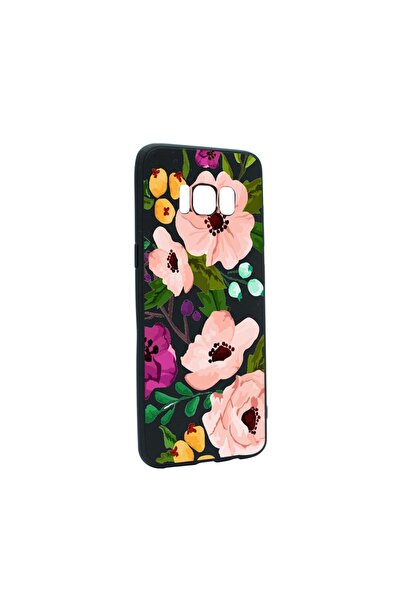 bestcase Husa Silicon Compatibila Cu Samsung Galaxy S8, Pastel Flowers, rezis...