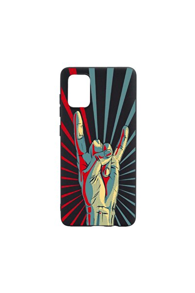 bestcase Θήκη σιλικόνης, Συμβατή με Samsung Galaxy A13 4G, Θέμα Φεστιβάλ Ροκ,...