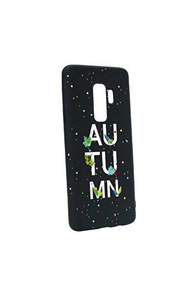 bestcase Силиконов калъф, съвместим със Samsung Galaxy S9, Есенен, устойчив н...