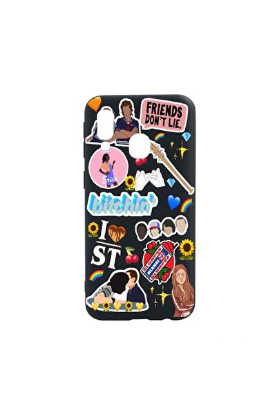 bestcase Θήκη σιλικόνης συμβατή με Samsung Galaxy A40, Φίλοι δεν ψεύτιζουν, α...