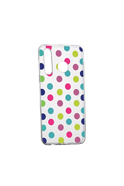 bestcase Husa pentru Samsung Galaxy A21, Dots Color, rezistenta la uzura, ant...