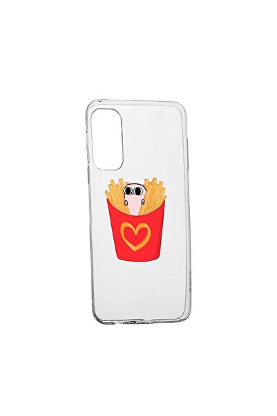 bestcase Θήκη σιλικόνης, Συμβατή με Samsung Galaxy M13, Λατρεύω τα τσιπς, Ανθ...