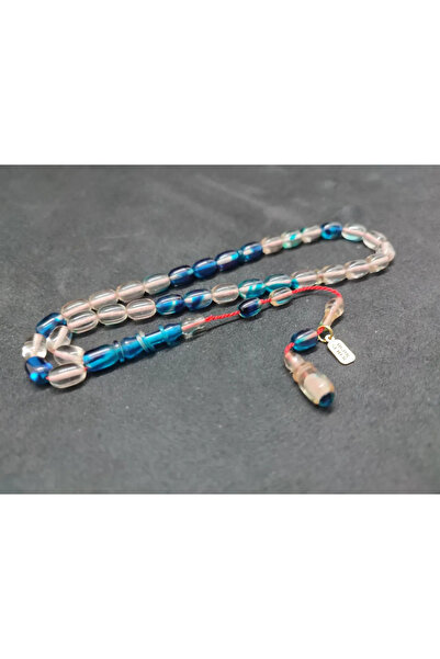 İskeçe Tesbih Uğur Şener Αριστοτεχνικό Έργο: Διπλής στρώσης γυαλισμένο κεχριμ...