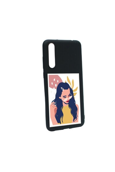 bestcase Θήκη σιλικόνης συμβατή με Samsung Galaxy A13, Καλοκαιρινό Κορίτσι, α...