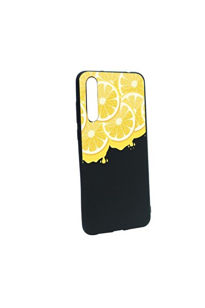 bestcase Силиконов калъф, съвместим със Samsung Galaxy A50 / A50s, Лимон, уст...