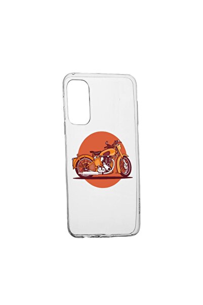 bestcase Θήκη σιλικόνης συμβατή με Samsung Galaxy S22 Plus, Ρετρό Ποδήλατο, α...