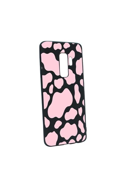 bestcase Θήκη σιλικόνης συμβατή με Samsung Galaxy S9, Ροζ Αγελάδα, ανθεκτική ...