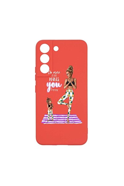 bestcase Θήκη σιλικόνης, Συμβατή με Samsung Galaxy S22 Plus, Μαμά-κορίτσι, αν...