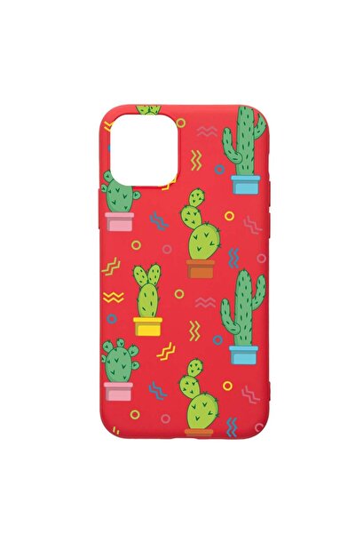 bestcase Θήκη σιλικόνης συμβατή με Apple iPhone 11 Pro, Κάκτος, ανθεκτική στη...