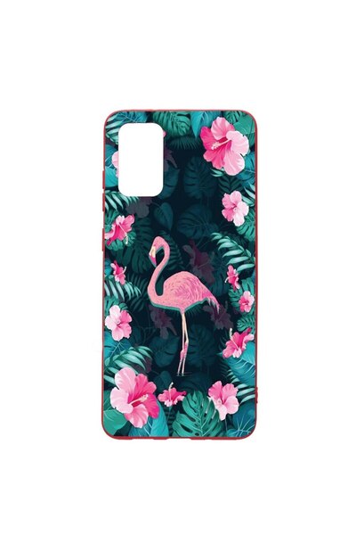 bestcase Θήκη σιλικόνης, Συμβατή με Samsung Galaxy A03s, Φλαμίνγκο, ανθεκτική...