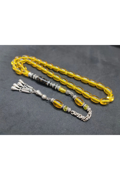 İskeçe Tesbih Σεβκέτ Αλκάν Αστραφτερό Έργο Τέχνης: Ασημένιο Κεντημένο Γερμανι...