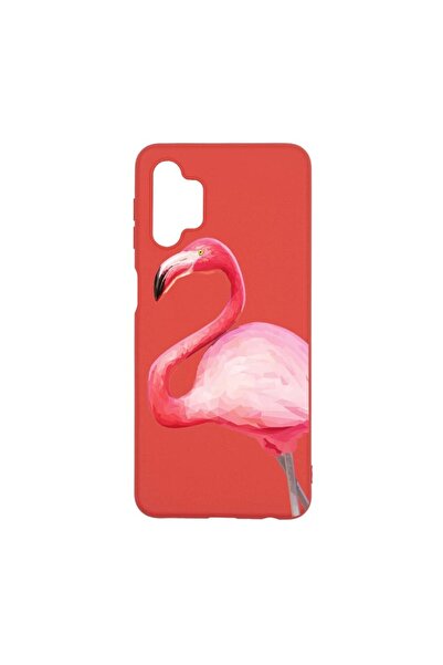 bestcase Θήκη σιλικόνης, Συμβατή με Samsung Galaxy A32 5G, Φλαμίνγκο, ανθεκτι...