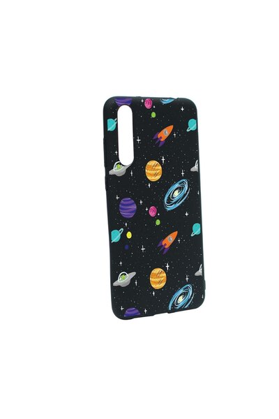 bestcase Husa Silicon Universe, Planets, compatibila cu OnePlus Nord CE 5G, r...