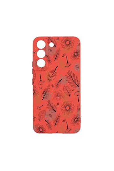bestcase Θήκη σιλικόνης, Συμβατή με Samsung Galaxy S22 Plus, Λουλούδια, Ανθεκ...