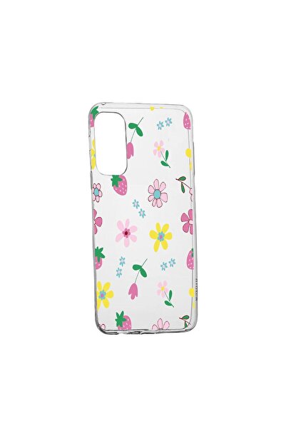 bestcase Θήκη Σιλικόνης, Συμβατή με Samsung Galaxy M32 5G, Λουλούδια, Ανθεκτι...