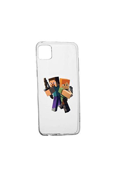 bestcase Θήκη σιλικόνης συμβατή με Apple iPhone 13 Pro, Minecraft, ανθεκτική ...
