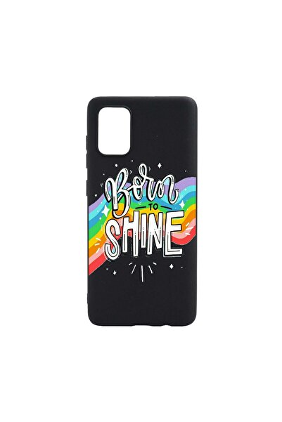 bestcase Θήκη σιλικόνης, Συμβατή με Samsung Galaxy A13 4G, Born To Shine, ανθ...