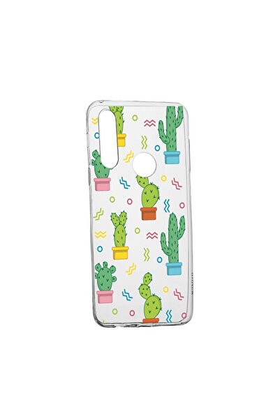 bestcase Θήκη σιλικόνης συμβατή με Samsung Galaxy A20s, Κάκτος, ανθεκτική στη...