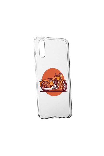 bestcase Θήκη σιλικόνης συμβατή με Samsung Galaxy A13, Ρετρό Ποδήλατο, ανθεκτ...