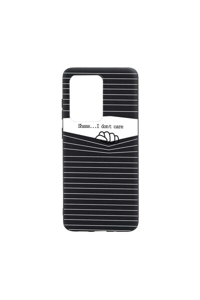 bestcase Θήκη σιλικόνης συμβατή με Samsung Galaxy A53 5G, Δεν με νοιάζει, ανθ...