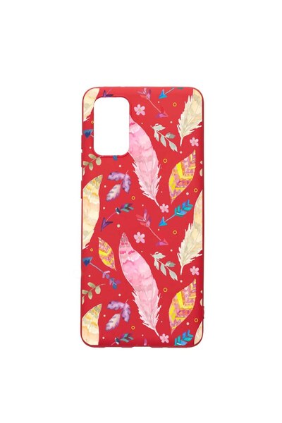 bestcase Θήκη σιλικόνης, Συμβατή με Samsung Galaxy M02s, Χαρούμενα Φτερά, ανθ...