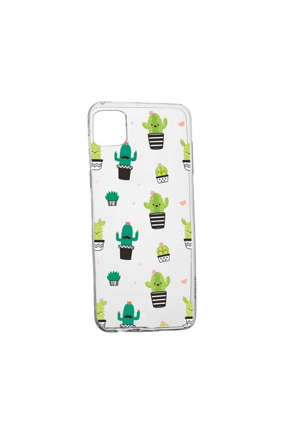 bestcase Θήκη σιλικόνης, Συμβατή με Samsung Galaxy M53, Κάκτος, Ανθεκτική στη...