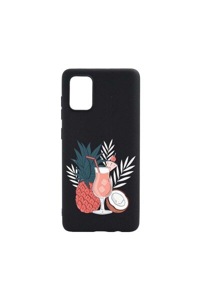 bestcase Θήκη σιλικόνης συμβατή με Samsung Galaxy S21 FE, Καλοκαιρινό Κοκτέιλ...