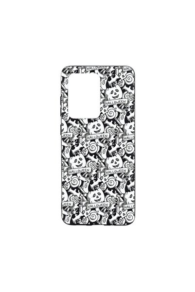 bestcase Θήκη σιλικόνης συμβατή με Samsung Galaxy S21 Ultra, Χάλογουιν, ανθεκ...