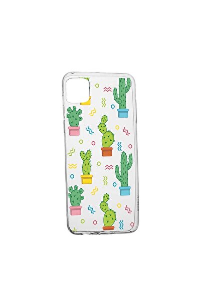 bestcase Θήκη σιλικόνης συμβατή με Samsung Galaxy A31, Κάκτος, ανθεκτική στη ...